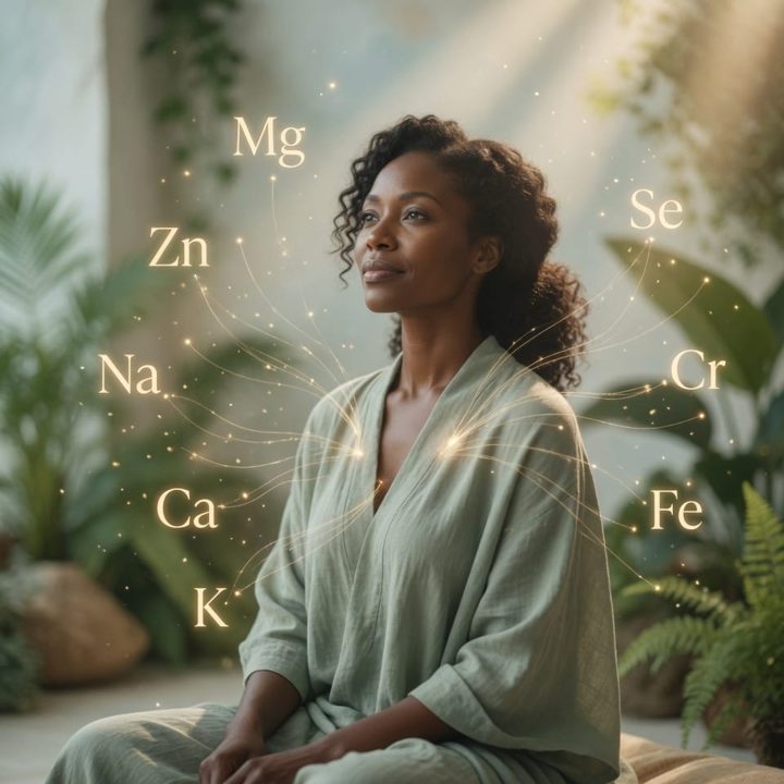 Equilíbrio mineral — minerais essenciais em harmonia no organismo
